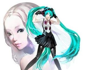 安室奈美恵×初音ミクを「ペルソナ」副島成記氏が描いたビジュアル公開