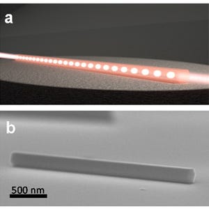 東大、ナノワイヤ量子ドットレーザの室温動作に成功