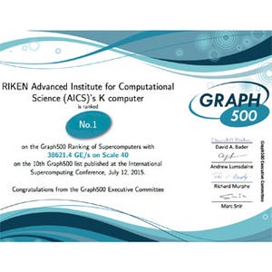 ISC 2015 - どのようにして京コンピュータがGraph500の1位を奪還したのか