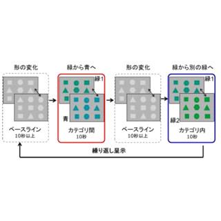 中央大など、言語獲得前の赤ちゃんも青と緑を区別することを確認