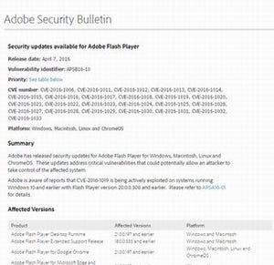アドビ、予告通りFlash Playerの最新版を公開 - 脆弱性24件を修正