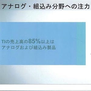 NSの資産との融合を遂げつつあるTIのアナログ半導体事業