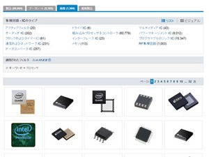 Mouser、通販サイトでの製品検索を強化 - 3つの目的別タブを新たに追加