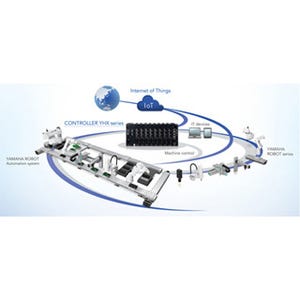 ヤマハ発動機、1台のコントローラで複数のロボットを制御できるシステム