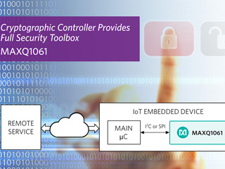 Maxim、IIoT向け暗号コントローラ「MAXQ1061」を発表