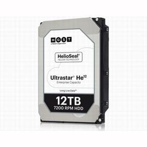 Western Digital、12TBヘリウム充填ハードディスク発表