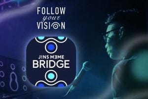 眼の動きで電子機器を操作可能にするIoTアプリ「JINS MEME BRIDGE(仮)」発表