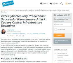 インフラ運用環境を狙ったランサムウェアが"かなり確実に台頭する" - 米Palo Alto Networks2017年セキュリティ予想