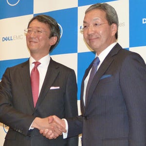 デル/EMCが日本市場で取り組む2x2戦略とは? - 平手・大塚両社長が会見