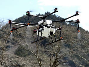 目指すは「一(農)家に一台?」 - DJIの農業用ドローン「AGRAS MG-1」