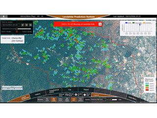NEC、タイで土砂崩れシミュレーションシステムを活用した実証実験