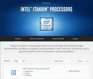 Intel、最後のItaniumプロセッサ「9700シリーズ」リリース