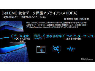 デル/EMC、データ保護とオープンネットワーキングの新製品を発表