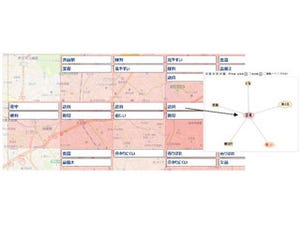 ゼンリン子会社とプラスアルファ、テキストマイニングと地図の連携サービス