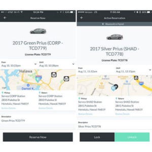 トヨタ、カーシェアアプリを開発しハワイで実証事業