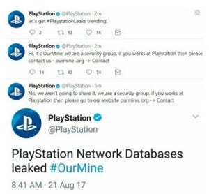 PlayStationのTwitterアカウント、一時乗っ取られる