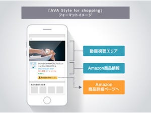 「Ameba」がAmazonのAPIを活用した動画広告フォーマットの提供を開始