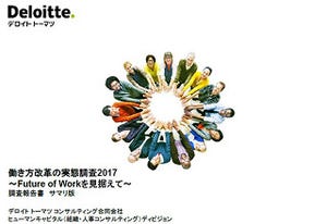 6割以上がRPAやAIに関心 - デロイトトーマツ「働き方改革の実態調査2017」