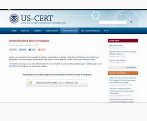 Adobe Flashに脆弱性 - アップデート推奨