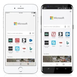 Microsoft Edge、iOSとAndroidプレビュー版登場