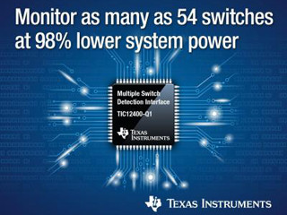 日本TI、スイッチとモニタ機能を統合した車載向け統合ソリューションを発表