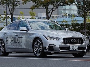 日産、新世代ProPILOTを搭載した最新の自動運転実験車両で公道テスト開始