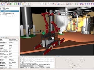 産総研、「Choreonoid」をトンネル事故災害対応シミュレーターとして活用