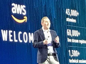 [AWS re:Invent 2017]CEOのJassy氏、Kubernetesのマネージドサービス発表