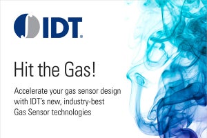 IDT、高性能/高信頼性のガスセンサ製品群を発表