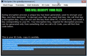 96時間のデッドラインを設ける親切なランサムウェア「Spider」登場