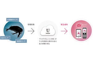 牛の行動モニタリングシステム「U-motion」に突然死を防止する新機能