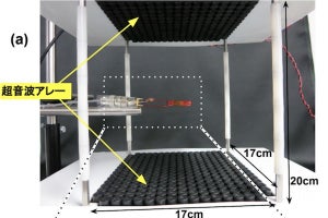 東大、空間を飛び回るLED光源を開発 -空中ディスプレイに活用