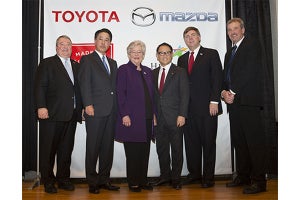 マツダとトヨタ、米国アラバマ州に年間生産能力30万台の新工場を建設