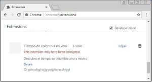 削除不能なChrome/Firefoxエクステンションに注意