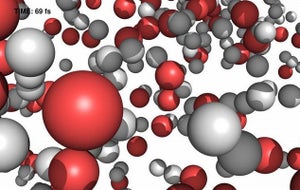 世界最速75フェムト秒で水を10万℃まで昇温、特異な相変化を観察