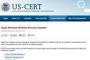 Appleの複数のプロダクトに脆弱性、アップデート推奨