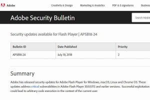 Adobe、脆弱性を修正したFlash Playerを公開