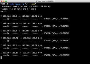 ネットワークパケットアナライザ「ngrep」コマンドとは