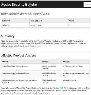 Adobe Flash Playerに脆弱性、情報窃取の危険性