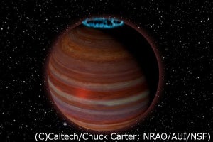 どの星系にも属さず宇宙を漂流する巨大惑星を発見 - NRAOなど