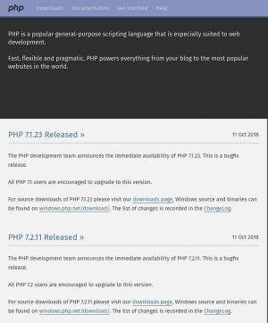 PHPバグ修正版登場