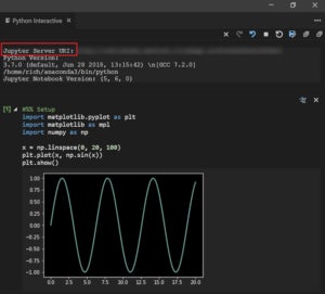 リモートJupyterへの接続も可能になったPython extension for Visual Studio Code – December 2018 Release