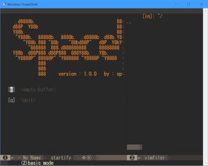 よりIDEライクなVimを目指す「SpaceVim」がv1.0に