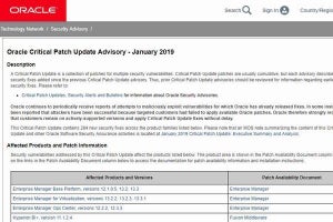 Oracle、Java SE JDK/JREなど含むクリティカルパッチアップデート公開