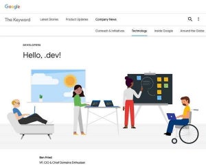 Google、.devトップレベルドメインを開始