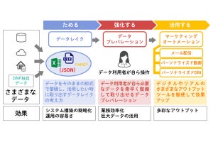 DNPがMAを利用したデータ活用プラットフォームサービス