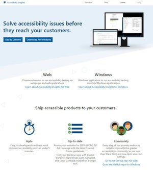 Microsoft、Webやアプリのアクセシビリティ改善ツールを公開