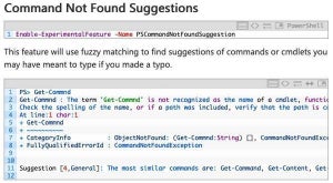 PowerShell Core 6.2登場、コマンド名の間違いを教えてくれる