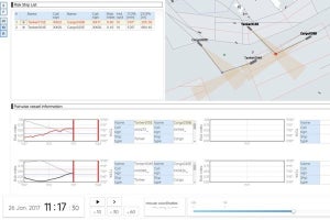 富士通、AIを活用した船舶の衝突リスク予測技術の効果を検証
