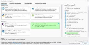 Visual Studio 2019、LLVM/Clangに対応